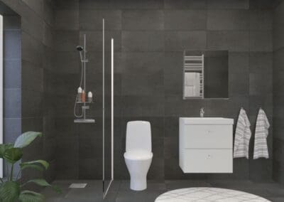 Arkitektritade hus inredning inspiration